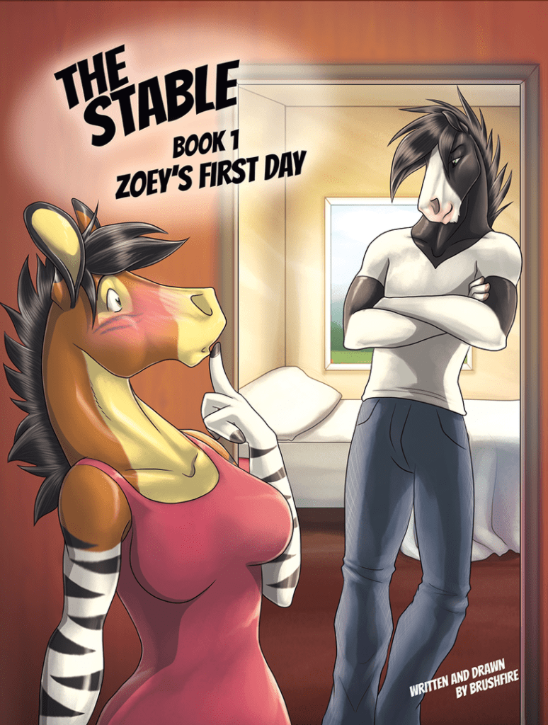 Zoey's First Day Printed Comic