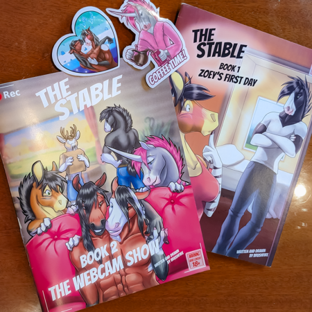 Comic Bundle - Zoey's First Day and The Webcam Show